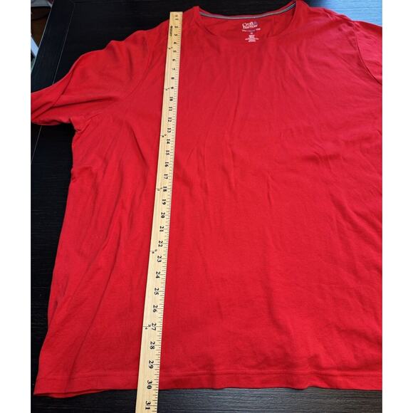Croft & Barrow Classic Tee Mock Neck Red Woman’s Size 4x - Picture 3 of 3